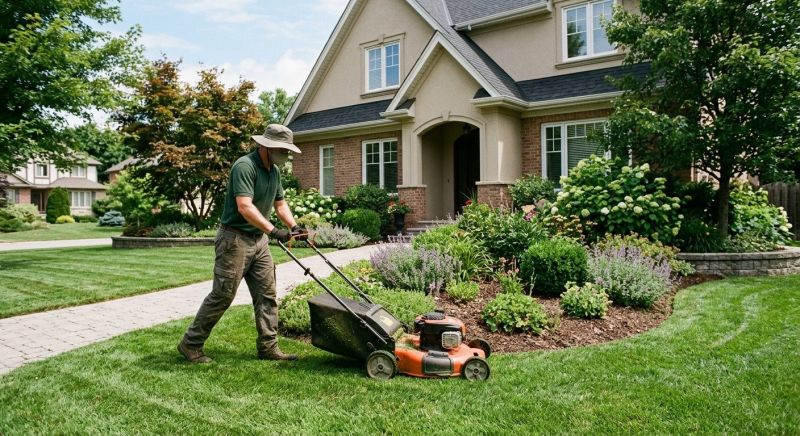Lawn Care And Landscaping Service