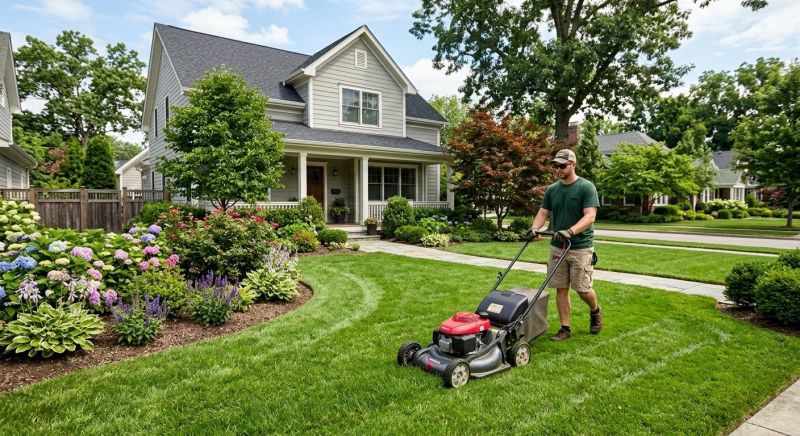 Lawn Care And Landscaping Service